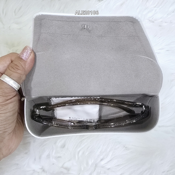 Michael Kors Women's Brown Sunglasses MK6026 Tabitha I. Champang Glitter Cat Eye - Picture 11 of 12